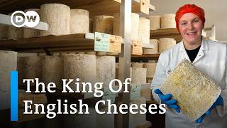 How traditional Stilton cheese is made in England