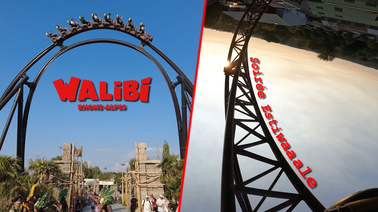 Une soirée INOUBLIABLE à Walibi Rhône-Alpes !!! (soirée Estiwaaale)