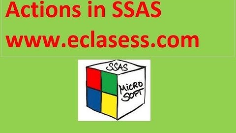 Actions in ssas Cube