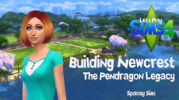The Sims 4 Building Newcrest | The Pendragon Legacy | Part 70