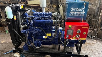 30kva Kirloskar Generator with full load testing Shrikakulam Ap delivery 