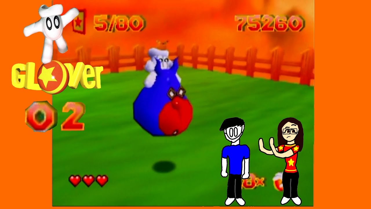 Glover (N64) Dennis the Carnival Menace! (Ep 2) YouTube