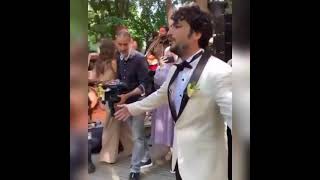 Onur Tuna at Taner Ölmez's wedding, his escort Elif Dogan Resimi