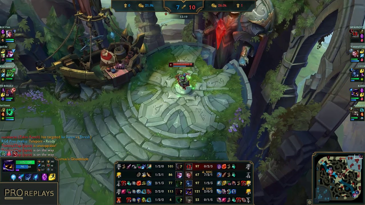 Kobbe (VEIGAR) vs VAYNE - 9/2/11 KDA BOTTOM CHALLENGER GAMEPLAY - EUW