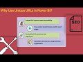 How to Use Unique URLs for Power BI | Power BI URL Training | Power BI URL Tutorial