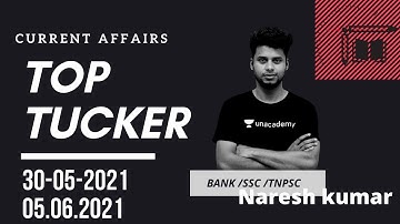Top Tucker  Weekly  CA ||  30-05-2021 || 05-06-2021| Naresh kumar