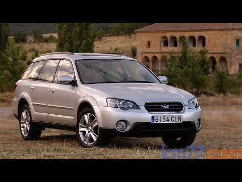 Subaru Outback установка bi led линз Vision 4300k