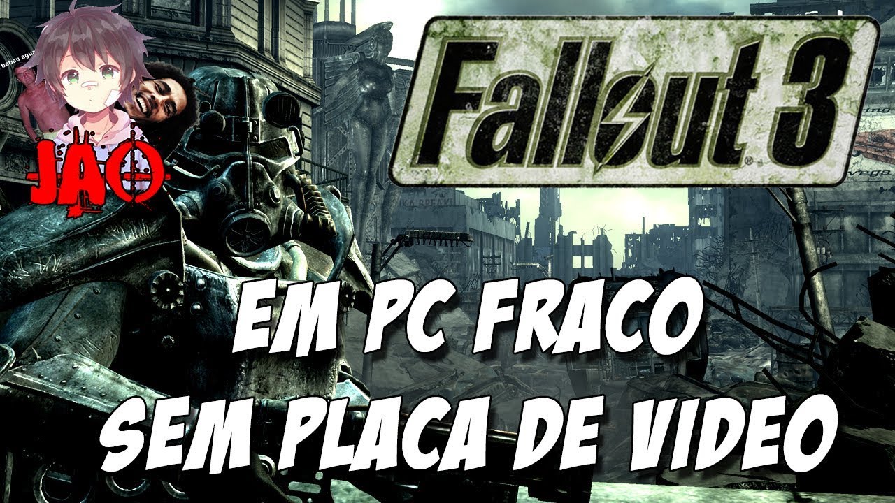 PC FRACO: FALLOUT 3 PT-BR! 