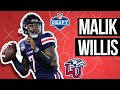 The HIGHEST CEILING QB in this draft class is Malik Willis - Liberty - 2022 NFL Draft