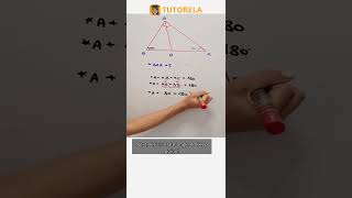 Calculate Angle BAD in Triangle ABC #Math #Angles #AngleSymbols #Bisector