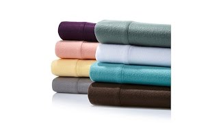 Details Concierge Collection Microfleece 4piece Sheet Set  Twin News