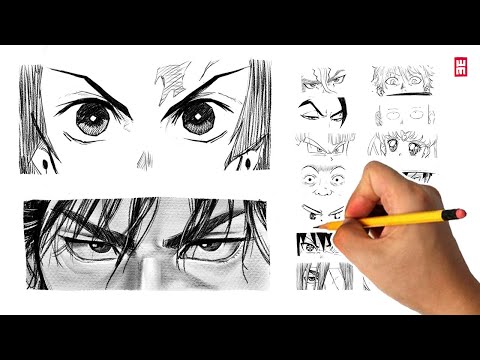 Drawing Realistic and Anime Style Eyes by Ecao - Make better art