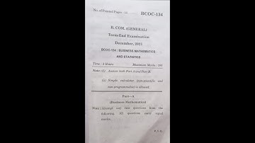 BCOC 134  DEC TEE 2021 SOLUTION