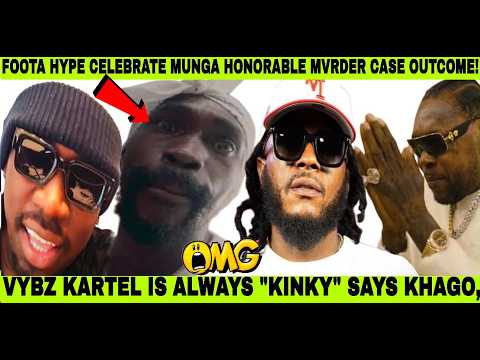 BREAKIN! MUNGA HONORABLE MVRDER CHARGE HIM FREE, FOOTA HYPE CELEBRATE! KHAGO REACT TO VYBZ KARTEL, 