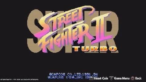 Ryu Super Street Fighter II: Turbo X GM Challenge Capcom Arcade Stadium PS4 20230918155616