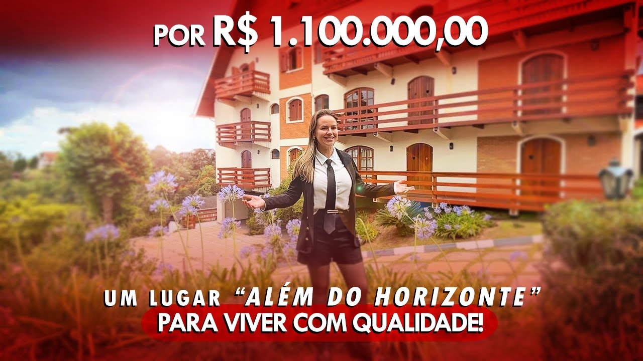 Vídeo do Imóvel: Apartamento com 3 dormitórios à venda por R$ 1.100.000 - Alto Do Capivari - Campos do Jordão/SP