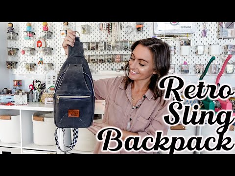 Video: Pattern of a backpack. DIY fashion accessory