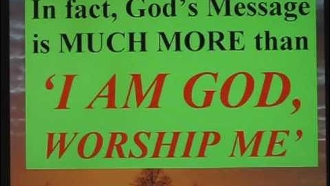 Understanding The TRINITY - Part 1 - The Need For Words