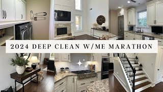 DEEP CLEAN WITH ME MARATHON | HOURS OF CLEANING MOTIVATION #deepcleanwithme