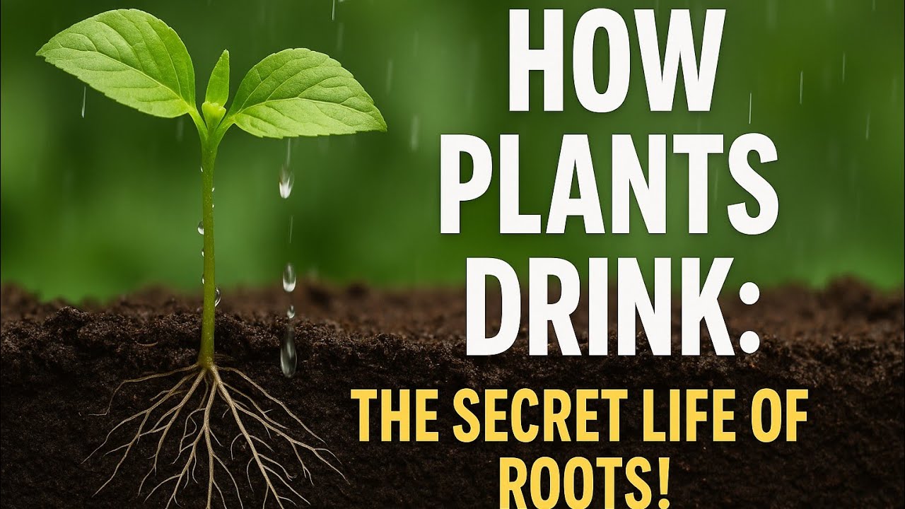How Plants Drink: The Secret Life of Roots!