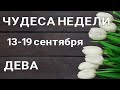 ДЕВА🍀 Недельный прогноз /13-19 сентября 2021/ Гадание онлайн. Таро прогноз.