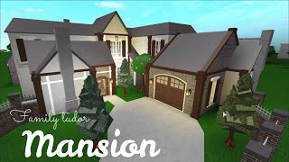 Roblox | Bloxburg speed build: Family Tudor Mansion