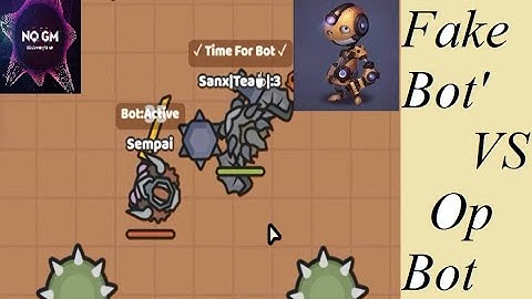 Sploop.io : Part 12 |PVP| - ☠Op bot VS Fake Bot☠