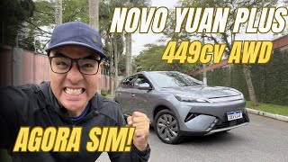 BYD YUAN PLUS AWD: 449 CV E 500 KM DE AUTONOMIA! VALE R$ 269 MIL?