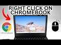 How to Right Click on Chromebook - EASY - 2 Methods