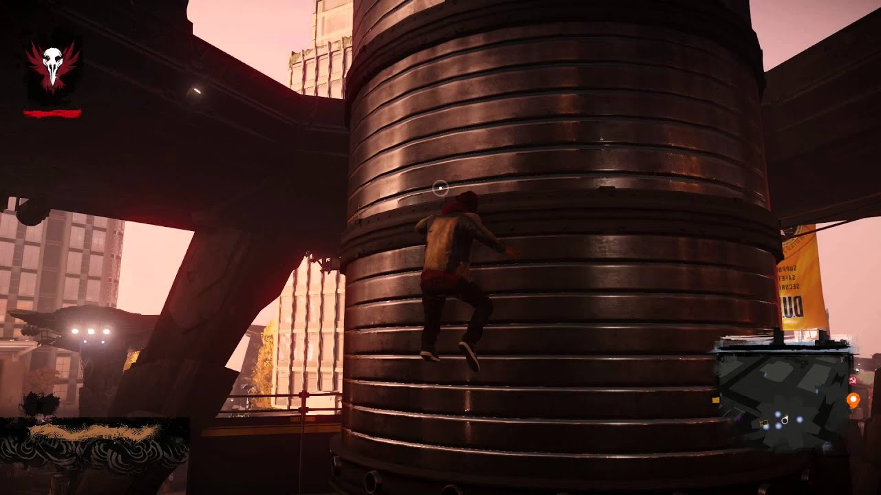 inFAMOUS Second Son free roam  - Smoke Power Gameplay