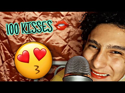 [ASMR] 100 KISSES💅💖