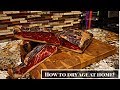 How to DRY AGE BEEF AT HOME!? -35 day NY strip loin (UMAi Dry)