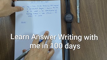Most important Answer Writing techniques | Manuj Jindal IAS AIR 53