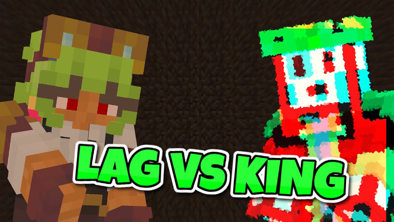 Lag vs King | Minecraft Bedwars w/ @GrassB01 | ARG