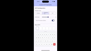 Building a Secure OTP &amp; Numpad Package for Flutter