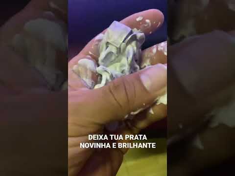 Vídeo: Uma barra de prata mancha?