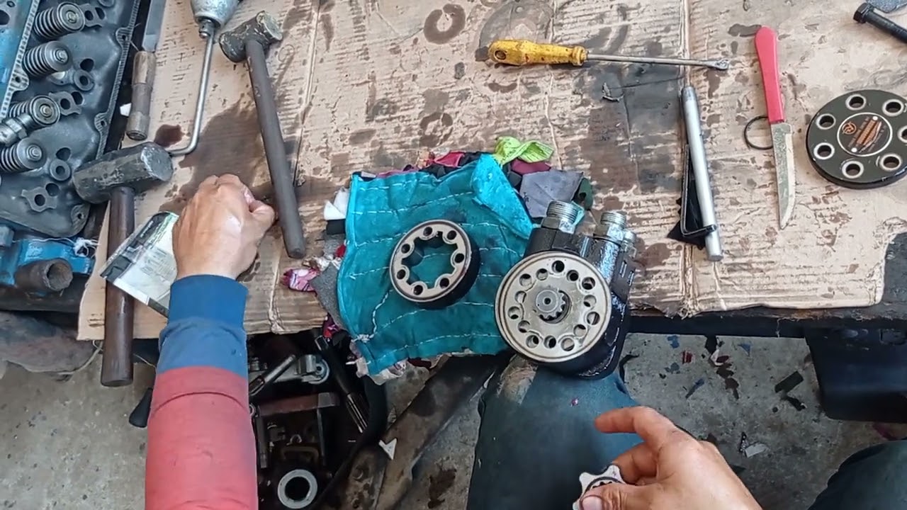 como troca reparo do orbitrol da direção do trator MassyFerguson  case John Deere Valtra