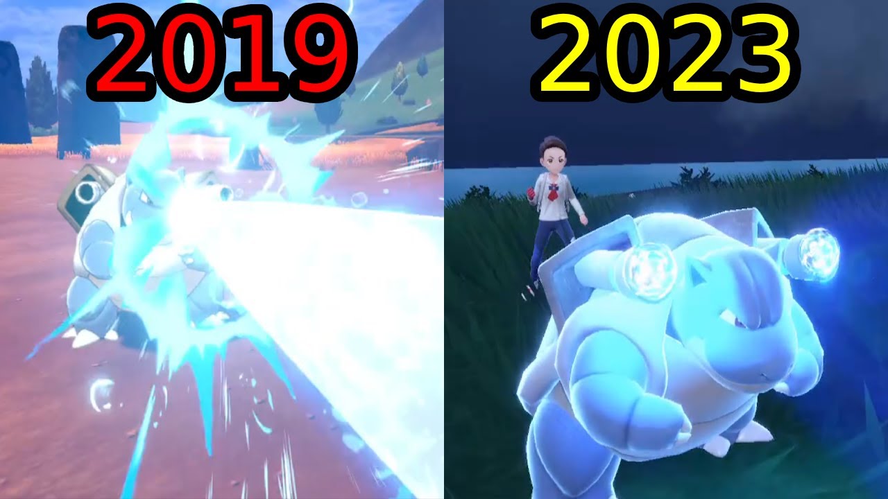 Gamefreak actually fixed this Pokemon's animation... - YouTube