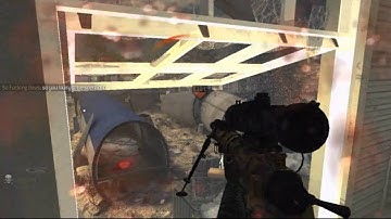 MW2 Gameplay: Tactical Nuke on Scrapyard w/ Intervention (PC)