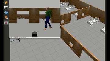 Hospital Inspection Husky Robot Simulation | Gazebo ROS Melodic Python OpenCV