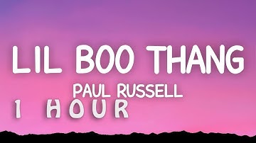 Thumbnail of [1 HOUR 🕐 ] Paul Russell - Lil Boo Thang (Lyrics)