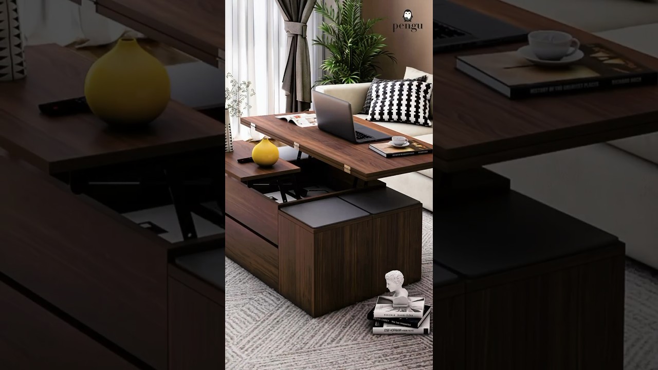 A coffee table for all your needs 