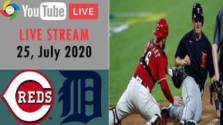 Cincinnati reds vs detroit tigers | mlb 2020 live stream july 25,