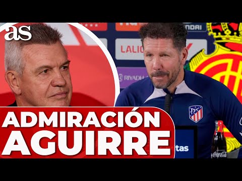 Las PALABRAS de ADMIRACIÓN de SIMEONE hacia JAVIER el 'VASCO' AGUIRRE