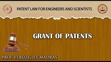 Grant of Patents