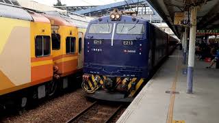 562次莒光號藍武士彩繪廣告3.0，彰化開車E213,109/04/05