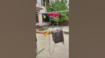 Tời Điện 12V Nâng Hạ Hàng 100Kg Đơn Giản, Nhỏ Gọn, Giá Rẻ