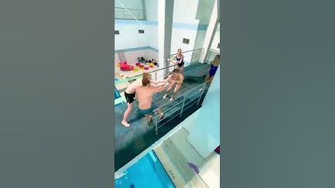Prank went wrong in swimming pool #shorts