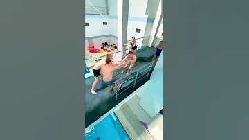 Prank Went Wrong In Swimming Pool Shorts 