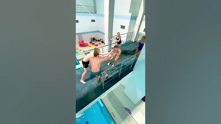 Prank went wrong in swimming pool #shorts